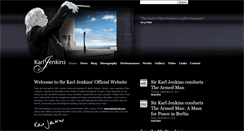 Desktop Screenshot of karljenkins.com